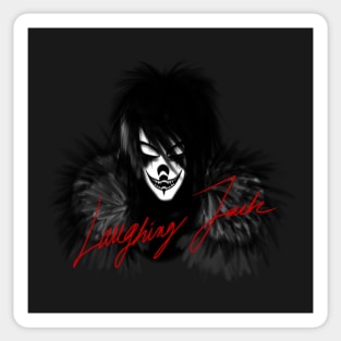 Laughing jack Sticker